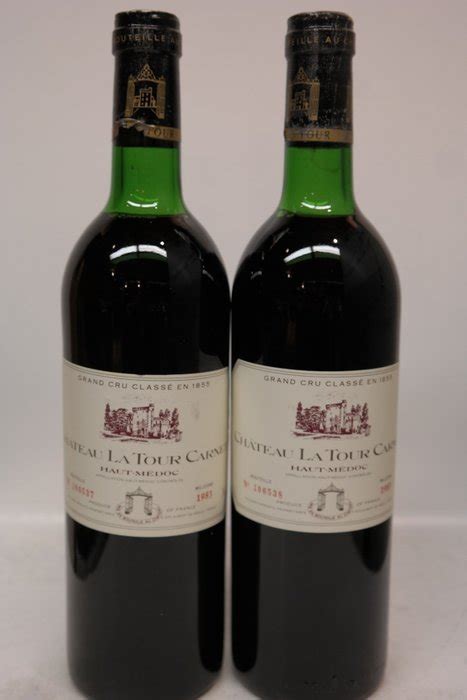 1983 Chateau La Tour Carnet Haut Médoc Grand Cru Classé Catawiki