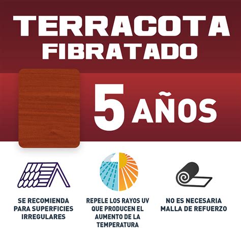 IMPERMEABILIZANTE FIBRATADO TERRACOTA GRUPO ANBEC