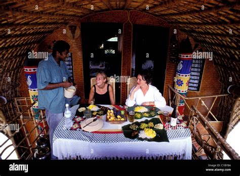 India, Kerala, houseboat on the backwaters Stock Photo - Alamy