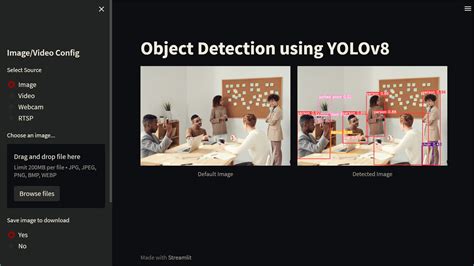 Yolov8 Streamlit Detection Tracking