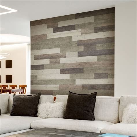 Allure Wall Planks 5 X 48 Peel And Stick Vinyl Wall Paneling Vinyl Wall Panels Wall Planks