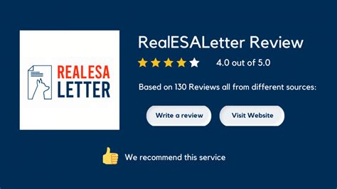 Real ESA Letter Review 2023: The Best ESA Letter Provider