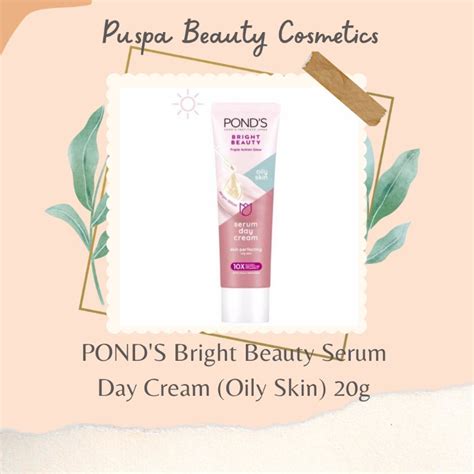 Jual Pond S Bright Beauty Serum Day Cream Oily Skin G Shopee