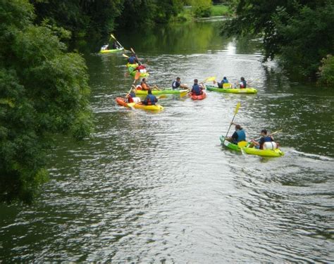 Location et randonnée canoë kayak sur le Loing en seine et marne près