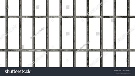 Seamless Rusted Metal Prison Bars Texture Stock Illustration 2189085977 ...