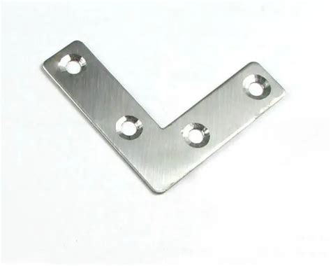 20 Pieces Right Angle Plate Stainless Steel Corner Brackets 50mm X 50mm