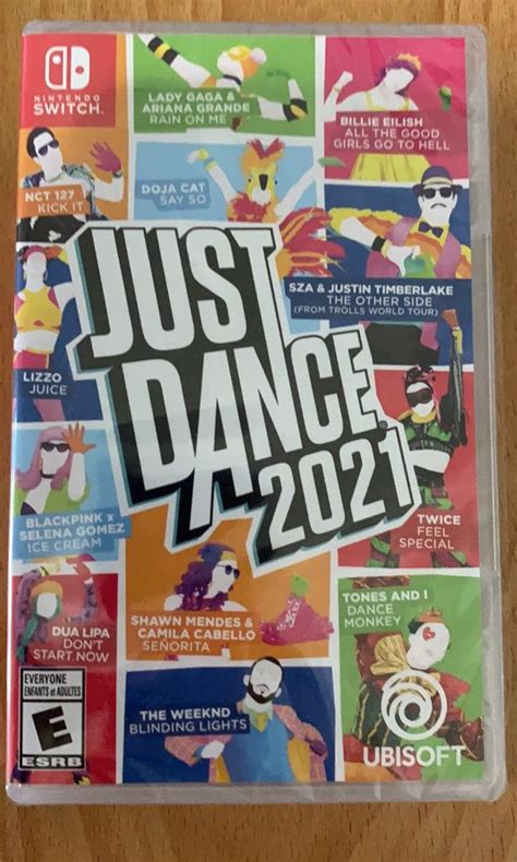 全新 Switch just dance 2021 電子遊戲 電子遊戲 Nintendo 任天堂 Carousell