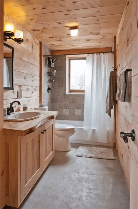 Rustic And Farmhouse Bathroom Ideas With Shower Matchness