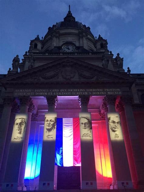 Le Panthéon La Cérémonie De Panthéonisation Présidée Par François