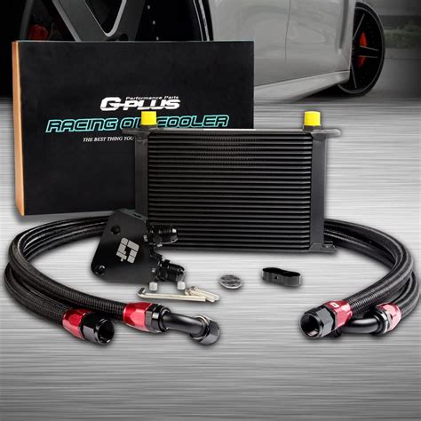 Buy G PLUS 25 Row AN10 Engine Transmission Oil Cooler Kit Oil Cooler