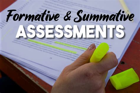 Formative And Summative Assessments Whats The Difference