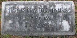 Charles Crayton Adams Sr 1851 1923 Mémorial Find a Grave