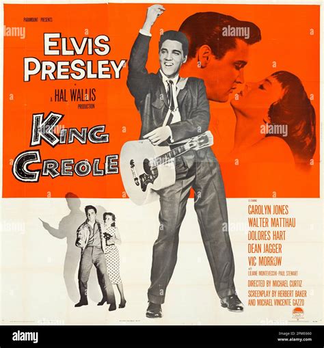 King Creole Movie Poster