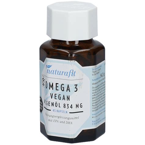 Naturafit Omega Vegan Algen L Mg St Shop Apotheke At