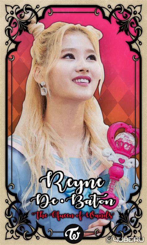 Twice SANA Yes Or Yes Fan Made Tarot Card Original TWICE Photos Used