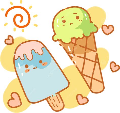 Helados Y Helados Png Día De Verano Helado Dibujos Animados Png Y Psd Para Descargar Gratis