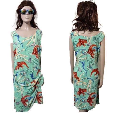 Hilo Hattie Dresses Hilo Hattie Hawaiian Original Tropical Print Dress Poshmark