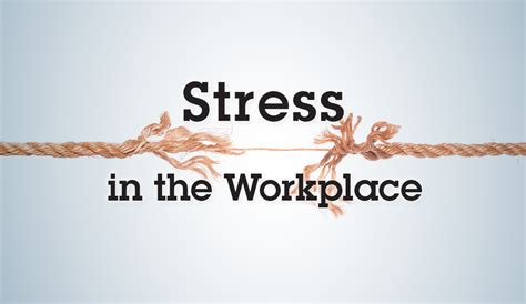 Stress In The Workplace Sheilds Health And Safety Blog