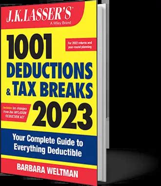 Supplement to J. K. Lasser’s 1,001 Deductions and Tax Breaks 2023