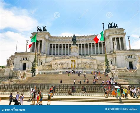 Rome Italy The Victor Emmanuel Ii National Monument