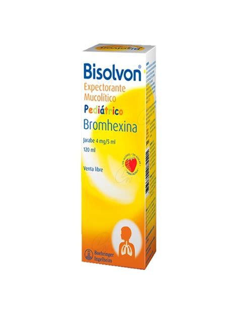 Bisolvon Mucolitico Infantil 0 8 Mg Ml Jarabe Frasco De 100 Ml