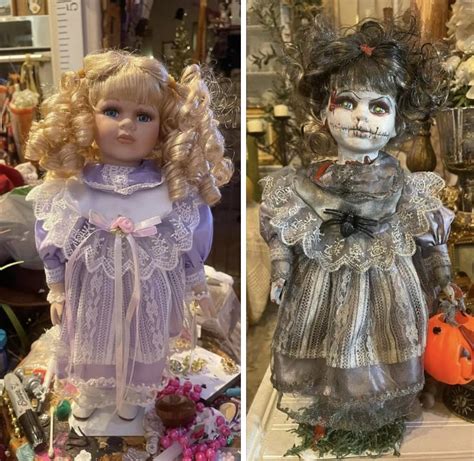 Pin By Gina Yolande On Creepy Dolls In 2024 Creepy Doll Halloween