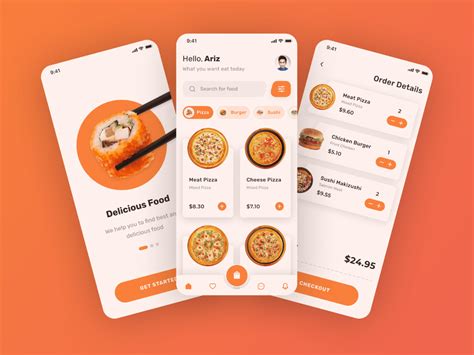 Food Delivery App Design In Figma Wireframe Ui Ux Design NBKomputer