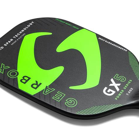 Gearbox Gx Power Middleweight Carbon Fiber Pickleball Paddle