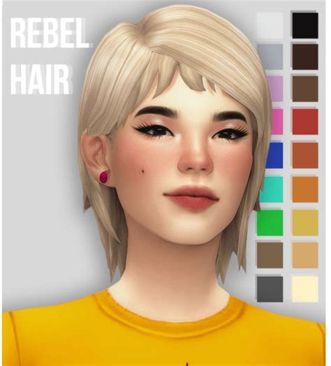 Sims 4 Mullet Hairstyles - Trendy and Edgy Hair for Your Sims