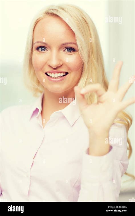 Cute Blonde Secretary Hi Res Stock Photography And Images Alamy
