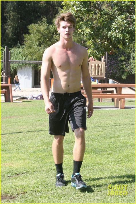 Patrick Schwarzenegger Shirtless Run Patrick Schwarzenegger Photo