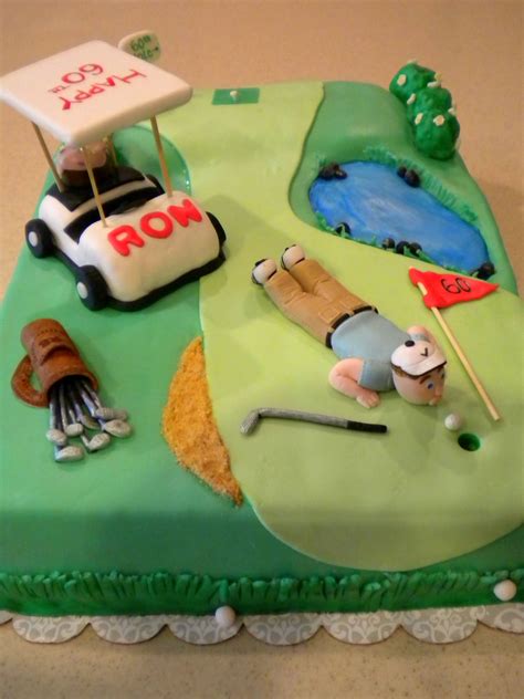 Golf Birthday Cake Golf Birthday Cakes Golf Cake Golf Birthday