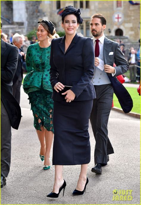 Liv Tyler Wears Chic Suit at Princess Eugenie's Royal Wedding: Photo ...