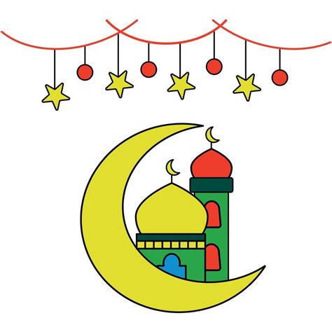 Islamic Mosque Vector Design Illustration Masjid Vector 40704778