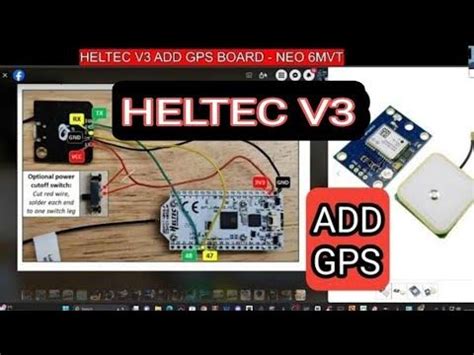 meshtastic heltec  add gps module youtube