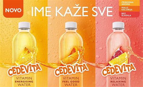 Cedevita Vitamin Water Voljeni Brand U Novoj Atraktivnoj Kategoriji