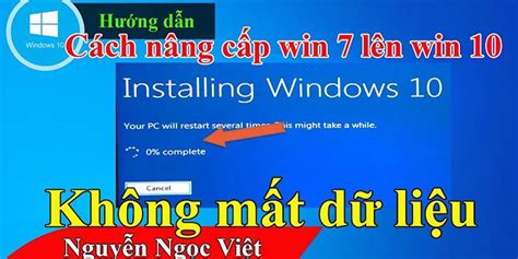 Cách Nâng Cấp Win 7 32bit Lên Win 10 64bit Không Mất Dữ Liệu