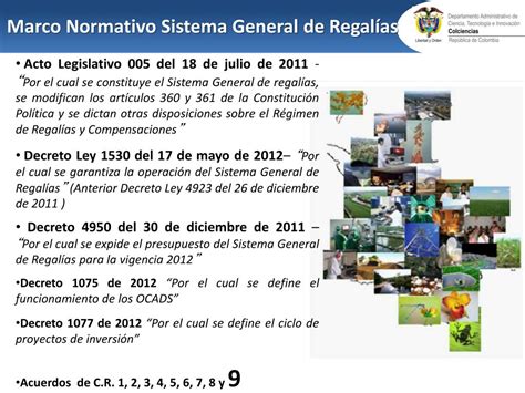 Ppt Sistema General De Regalías Ctei Para Prosperidad Regional Powerpoint Presentation Id