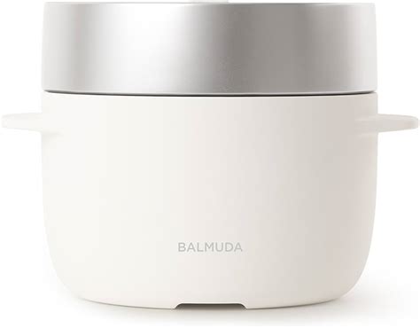 初回特典付 バルミューダ ザ・ゴハン 3合炊き 電気炊飯器 Balmuda The Gohan K08a Wh Blog Knak Jp