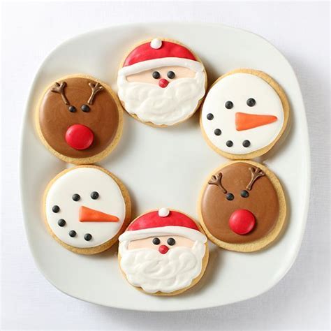 Your Favorite Christmas Faces All In One Cookie Collection A Collection Of Small Decorated