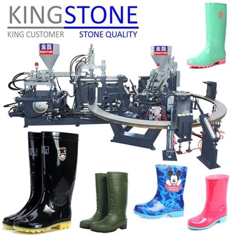 12 Station Two Colors Boots Direct Injection Moulding Machine At Best