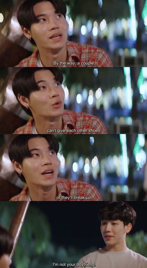 YINWAR Cute Gay Couples Thai Drama Drama Quotes