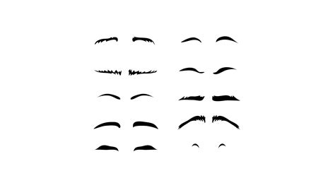 Vector Eyebrows By Lanamade On Deviantart