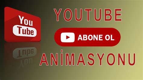 Cretsiz Youtube Abone Ol Animasyonu Abone Ol Butonu Like Butonu Youtube