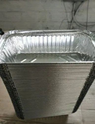 Silicone Silver Ml Aluminum Foil Containers For Event And Party