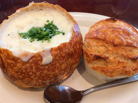 Clam Chowder Bread Bowl