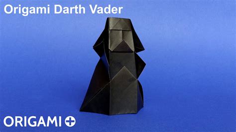 Create A Very Cute Paper Darth Vader In Origami How To Make An Origami