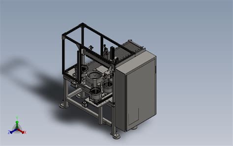 非标自动化设备【a64】solidworks 2011模型图纸下载 懒石网