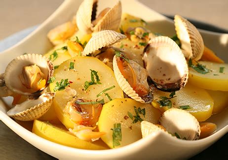 Recette Salade De Pommes De Terre Au Jus De Coques Les Pommes De Terre