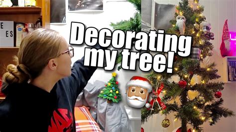 Decorating My Christmas Tree Vlog Youtube